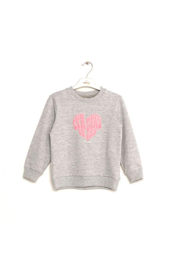 Picture of Nanica 423301 GREY Girl Sweatshirt