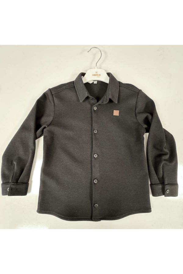 Picture of Nanica 324107 BLACK Boy Shirt