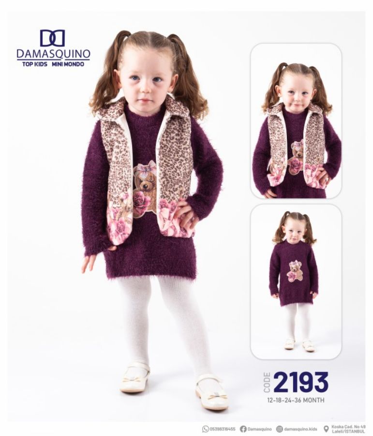 Top Kids 2193 STANDART Kız Çocuk Elbise resmi