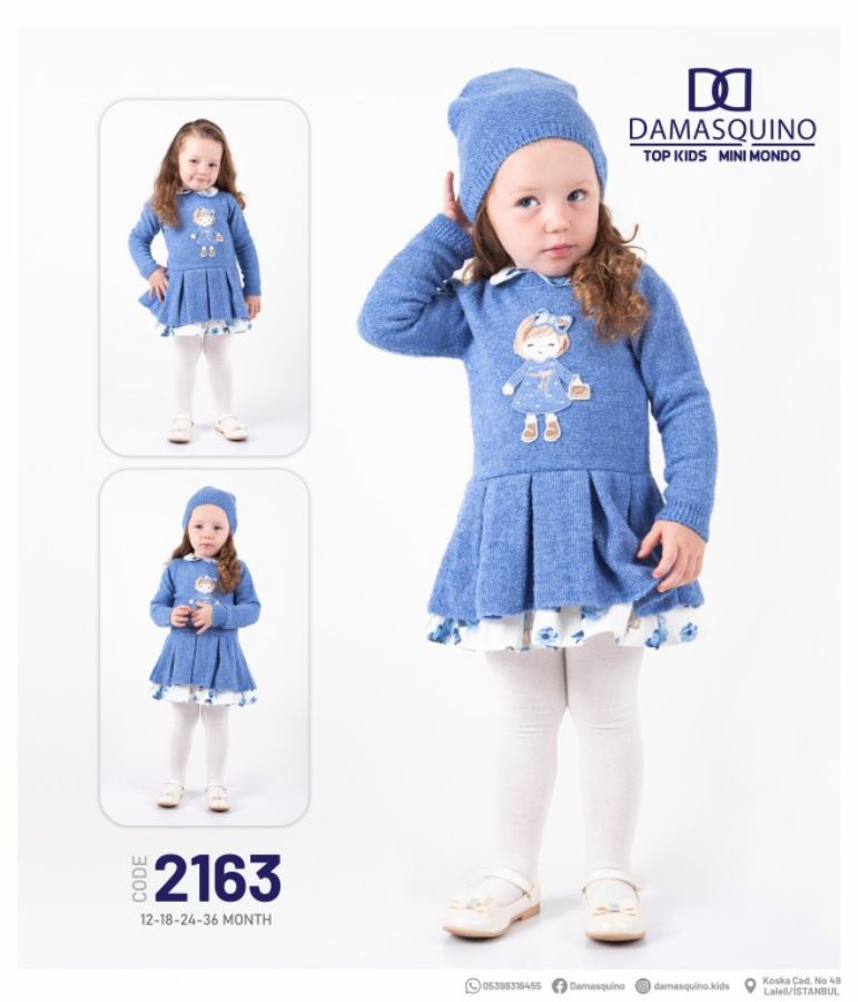 Top Kids 2163 STANDART Kız Çocuk Elbise resmi