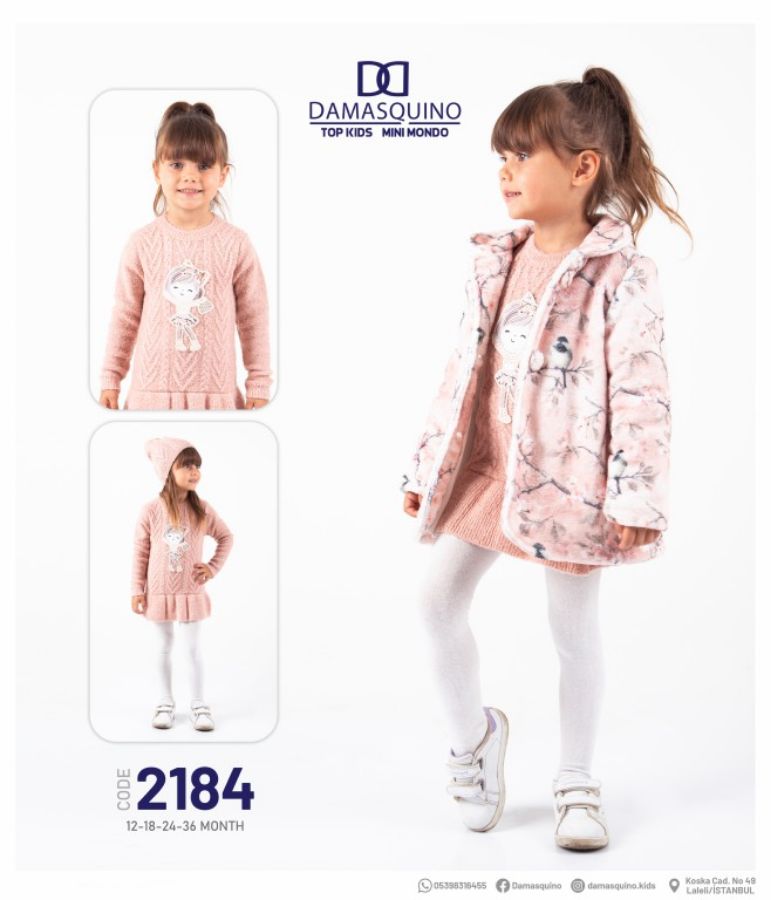 Top Kids 2184 STANDART Kız Çocuk Elbise resmi