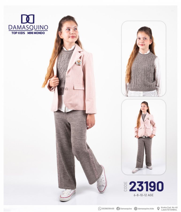 Top Kids 23190 STANDART Kız Çocuk Elbise resmi