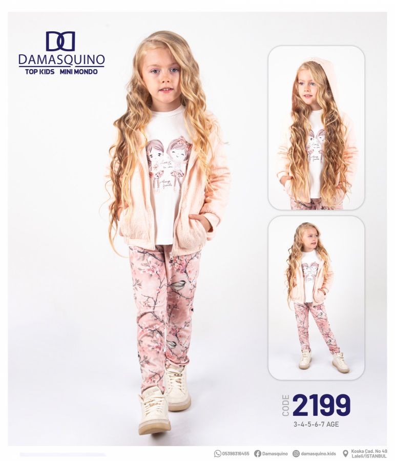 Top Kids 2199 STANDART Kız Çocuk Elbise resmi