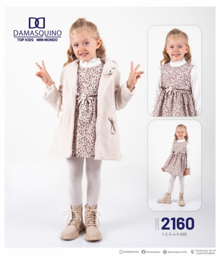 Top Kids 2160 STANDART Kız Çocuk Elbise resmi