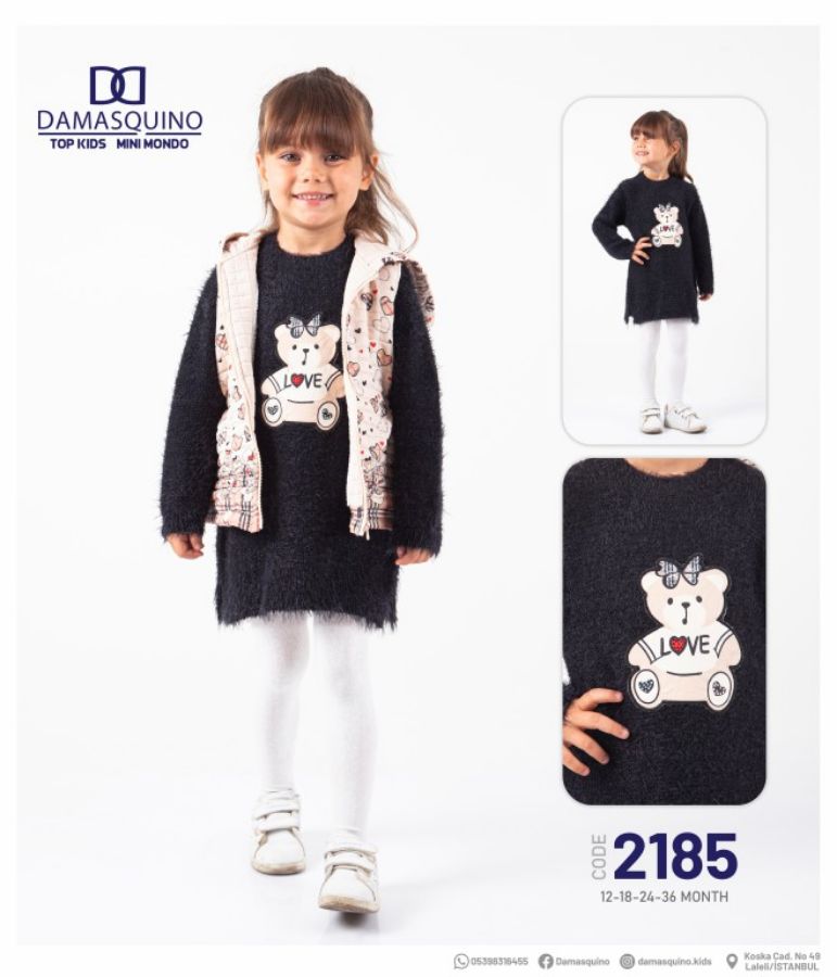 Top Kids 2185 STANDART Kız Çocuk Elbise resmi