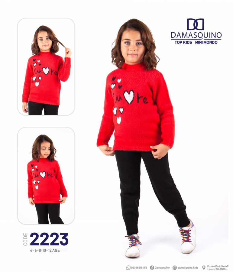 Top Kids 2223 STANDART Kız Çocuk Elbise resmi