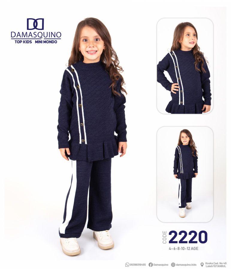 Top Kids 2220 STANDART Kız Çocuk Elbise resmi