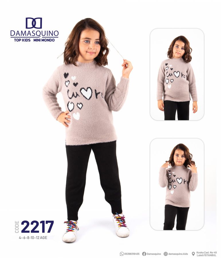 Top Kids 2217 STANDART Kız Çocuk Elbise resmi