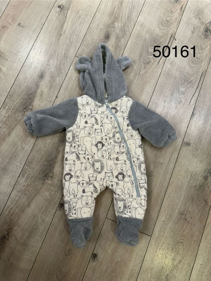 Picture of Midimod M50161 LIGHT GREY Boy Overalls