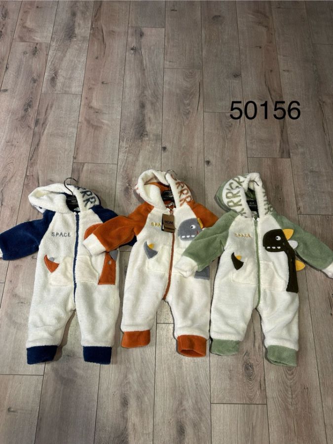 Picture of Midimod M50156 ORANGE Boy Overalls