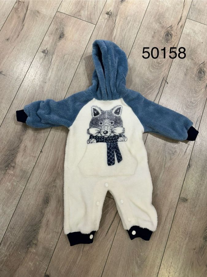 Picture of Midimod M50158 LIGHT BLUE Boy Overalls