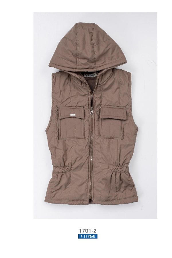 Picture of Cemix 1701-2 BROWN Girl Vest