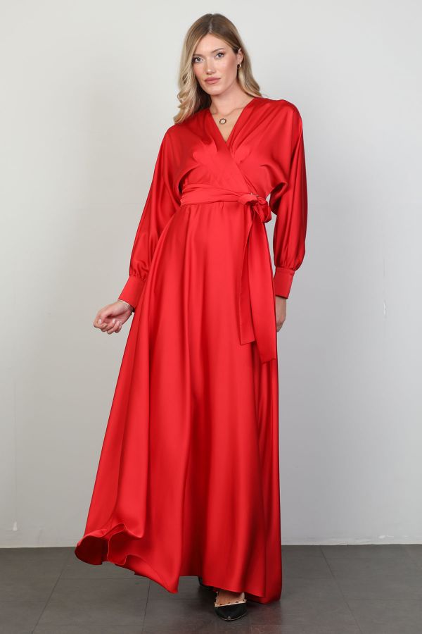 Picture of Green World 8459 RED Women Dress