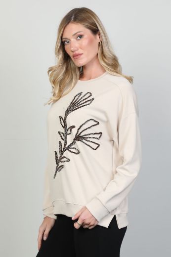 Picture of Butella 16152 BEIGE Women Blouse