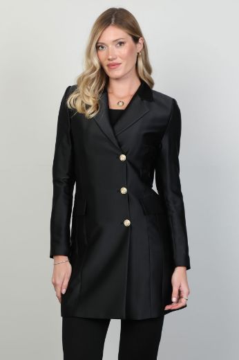 Picture of Fimore 5728-18 BLACK Women Jacket