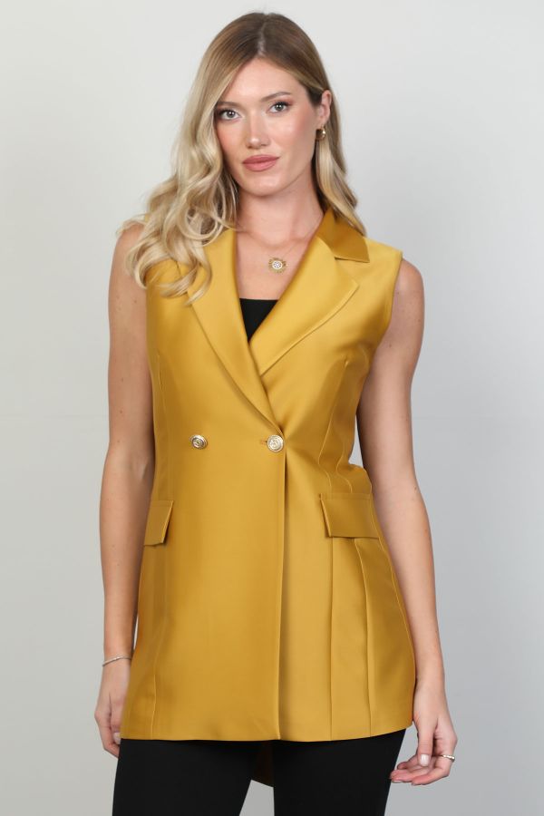 Picture of Fimore 7362-18 YELLOW Women Jacket