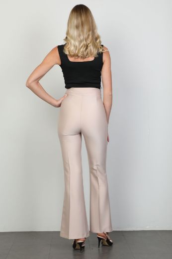 Picture of Fimore 01291-18 BEIGE Women's Trousers