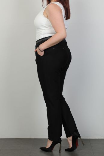 Picture of Extenzi 1375xl BLACK Plus Size Women Pants 