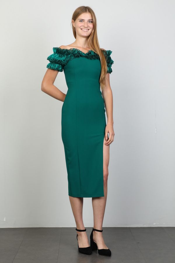 Picture of Green World 8271 GREEN Women Dress