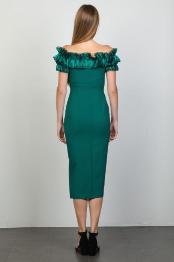 Picture of Green World 8271 GREEN Women Dress