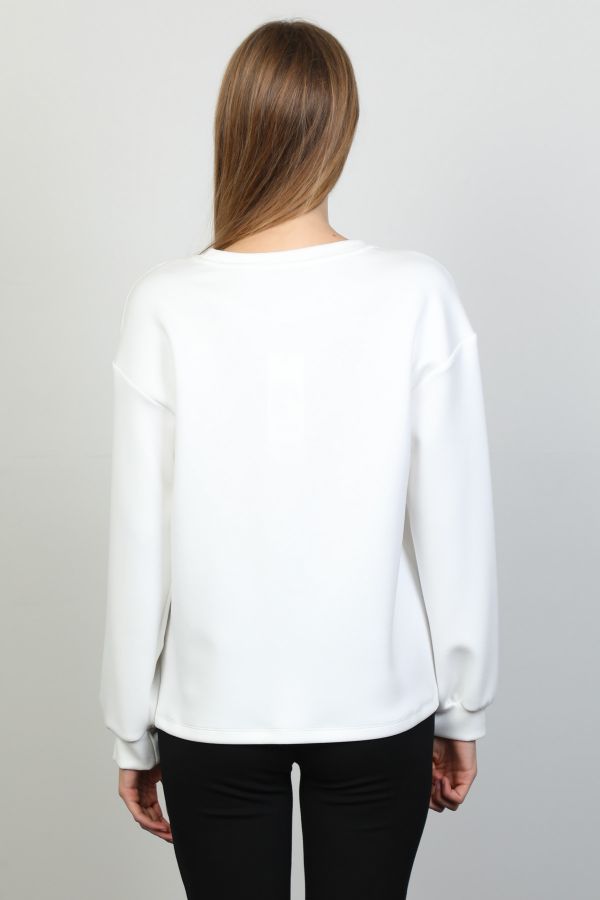 Picture of Seul 53146 ECRU Women Blouse