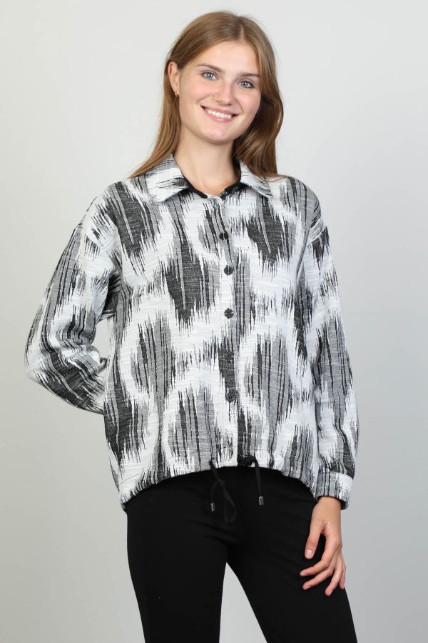 Picture of Seul 53179 BLACK Women Blouse