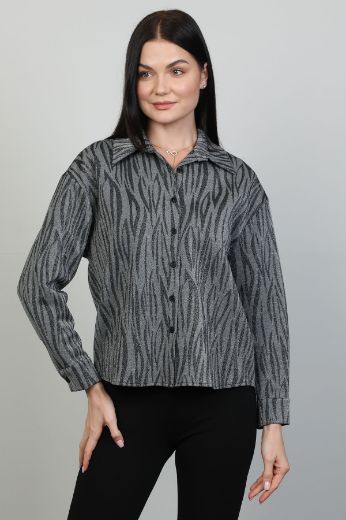 Picture of Seul 53174 GREY Women Blouse