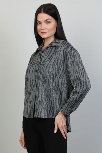 Picture of Seul 53174 GREY Women Blouse