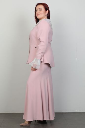 Picture of Nexx 30775xl PINK Plus Size Women Suit