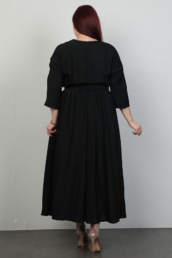 Picture of Ventura 6503xl BLACK Plus Size Women Dress 