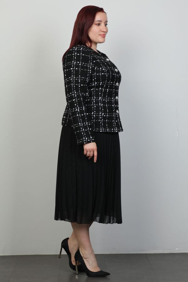 Picture of Ventura 3423xl BLACK Plus Size Women Suit