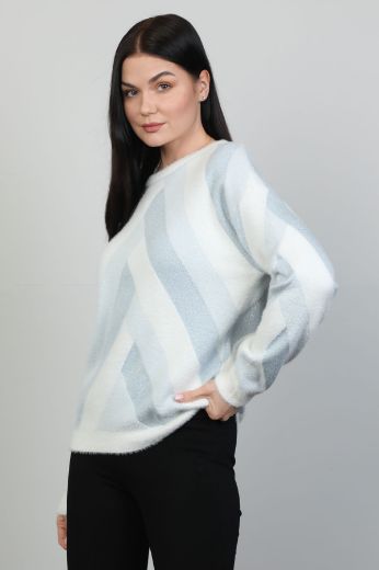 Picture of Butella 18114 LIGHT BLUE Women Tricot