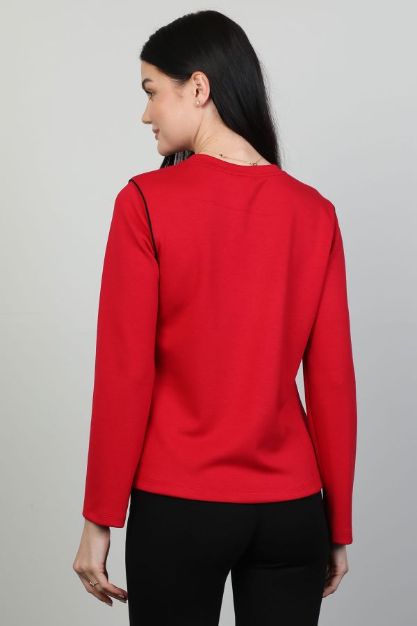 Picture of Seul 53178 RED Women Blouse