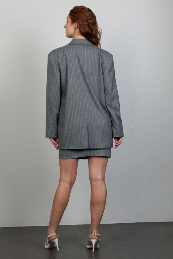 Picture of Bovona 24130813-24040870 GREY Women Suit