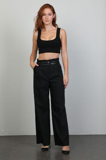 Picture of Bovona 6494 BLACK Women's Trousers