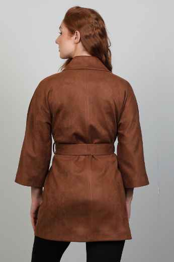 Picture of Fimore 00332-13 BROWN Women Jacket