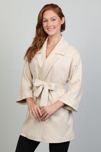 Picture of Fimore 00332-13 BEIGE Women Jacket