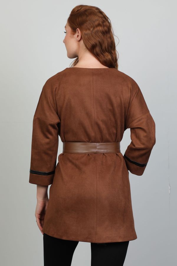 Picture of Fimore 5257-13 BROWN Women Jacket