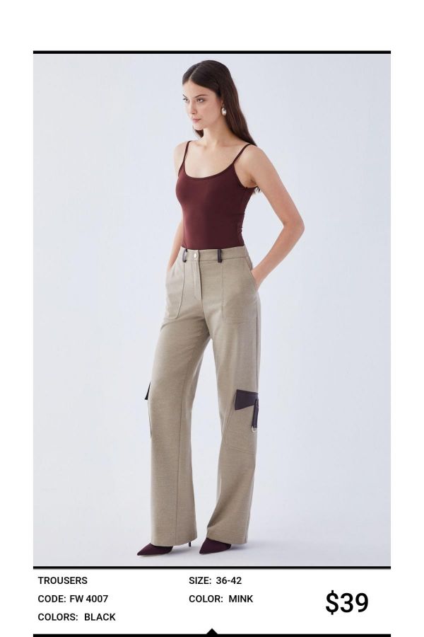 Picture of Idyl 4007 DESEN 01 Women's Trousers