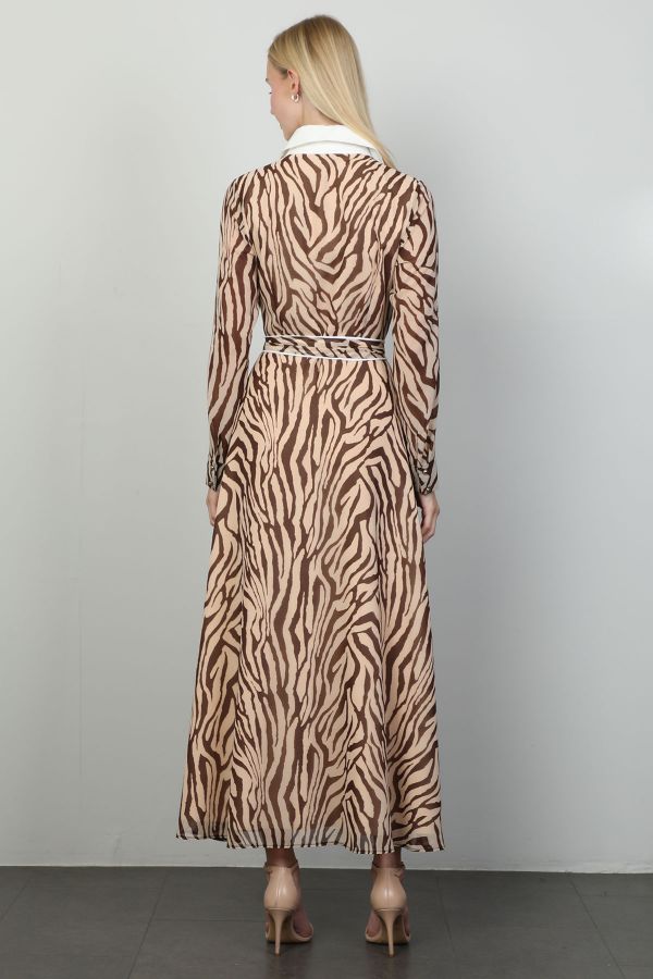 Picture of Roux 2317020 BROWN Women Dress