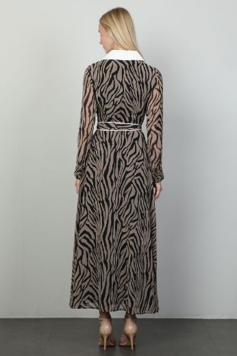 Picture of Roux 2317020 MINK Women Dress